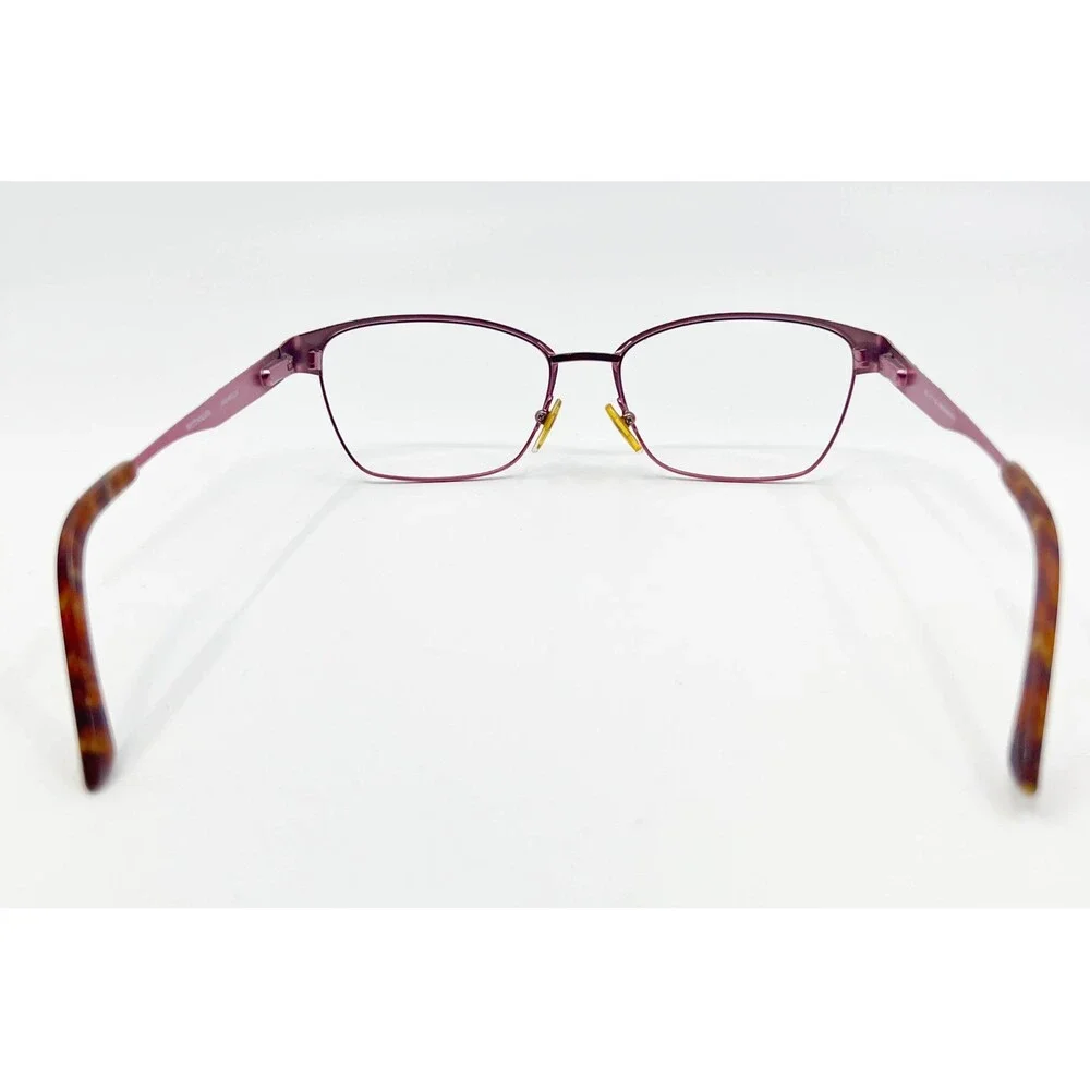 Wittnauer Eyeglasses Frames Womens Brown Pink Annabelle 55-17-135 39832